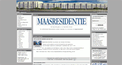 Desktop Screenshot of maasresidentie.nl