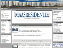 Tablet Screenshot of maasresidentie.nl